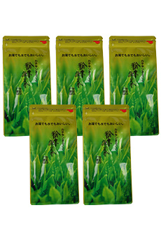 粉末緑茶 5本セット[F805]